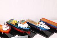 customized model of five 40cm ship models